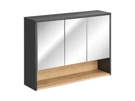 szafka-lazienkowa-z-lustrem-100-cm-szary-kosmos-dab-artisan