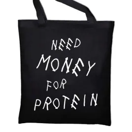torba-eko-czarna-na-silownie-treningowa-dla-gym-rata-need-money-for-protein