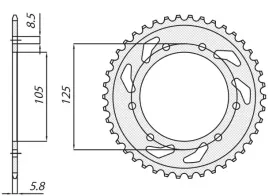 sunstar-zebatka-tylna-4402-53-derbi-senda-50r-sm-aprilia-rx-50-mbk-50-jt