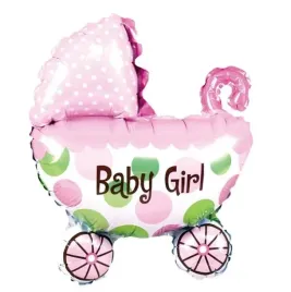 balon-foliowy-wozek-rozowy-baby-girl-dziewczynka-baby-shower-chrzest-na-hel
