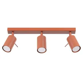 lampa-sufitowa-potrojna-czerwona-listwa-45-cm-3-reflektorki-ruchome-sollux