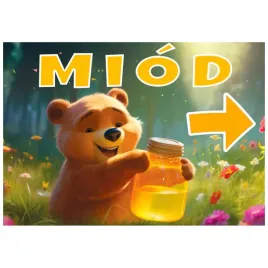 tablica-reklamowa-xl-miod-sprzedaz-miodu-mis-prawa