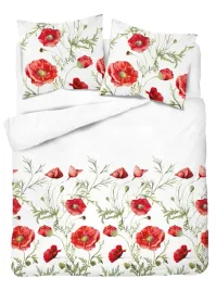 posciel-bawelniana-160x200-biala-w-czerwone-maki-5340a