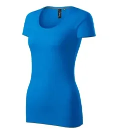 elastyczna-koszulka-damska-slim-fit-bawelna-niebieska-action-roz-s