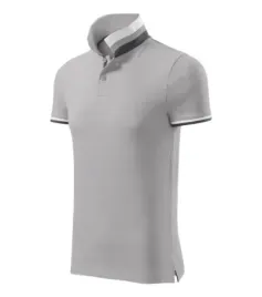 koszulka-pique-polo-meska-polowka-collar-up-100percent-bawelna-szara-s