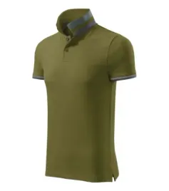 koszulka-pique-polo-meska-polowka-collar-up-100percent-bawelna-zielona-xl