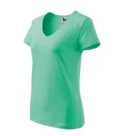 elastyczna-damska-koszulka-bawelna-malfini-dream-slim-fit-mietowa-xs