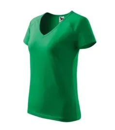 elastyczna-damska-koszulka-bawelna-malfini-dream-slim-fit-zielen-trawy-s