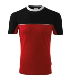 wzmocniona-koszulka-dwukolorowa-czerwona-bawelna-single-jersey-colormix-3xl