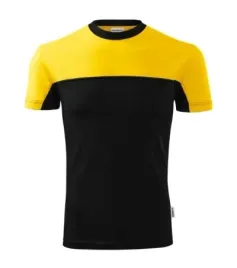 wzmocniona-koszulka-dwukolorowa-zolta-bawelna-single-jersey-colormix-s