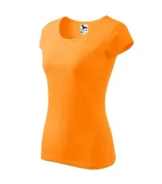 dopasowana-koszulka-damska-t-shirt-bawelniana-pure-122-mandarynkowa-2xl