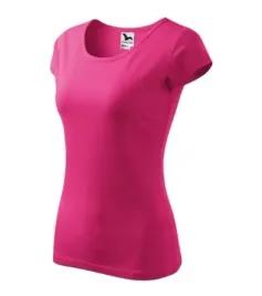 dopasowana-koszulka-damska-t-shirt-bawelniana-pure-122-purpurowa-m