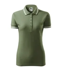 elegancka-damska-koszulka-polo-zielona-l-z-kontrastowymi-elementami