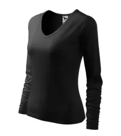 czarna-koszulka-damska-bawelniana-elegance-180g-m-xs-slim-fit