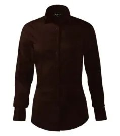 elegancka-koszula-damska-slim-fit-malfini-dynamic-kawowa-xl