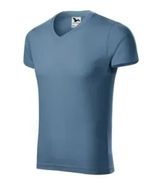koszulka-meska-t-shirt-slim-fit-v-neck-180-g-m-malfini-denim-m