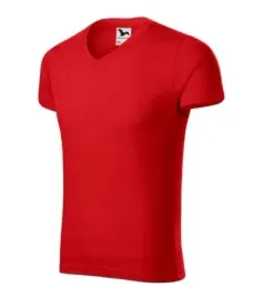 koszulka-meska-t-shirt-slim-fit-v-neck-180-g-m-malfini-czerwona-m