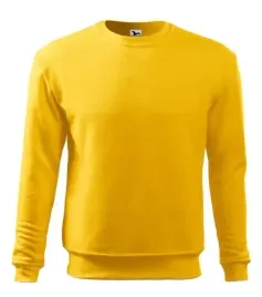 dopasowana-bluza-meska-essential-s-zolta-prosty-kroj