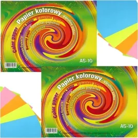 zeszyt-papierow-kolorowych-z-polyskiem-kreska-format-a5-10-kartek-2-szt