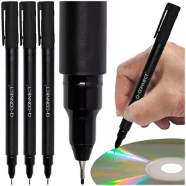 marker-do-plyt-cd-dvd-foliopis-0-4mm-q-connect-cienkopis-czarny-3-szt