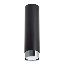 lampa-oprawa-sufitowa-punktowa-czarna-chrom-tuba-22-5-cm-spot-sollux