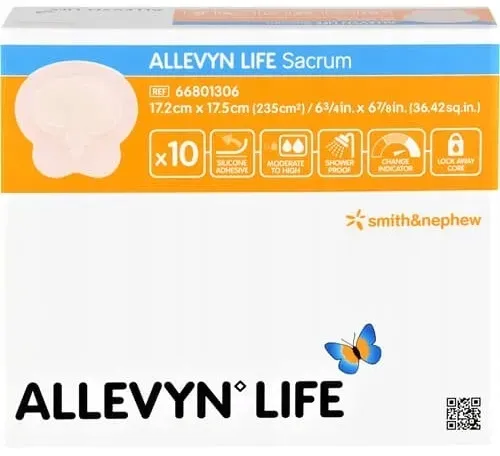 Smith & Nephew ALLEVYN LIFE Sacrum 17,2 x 17,5cm 10szt.