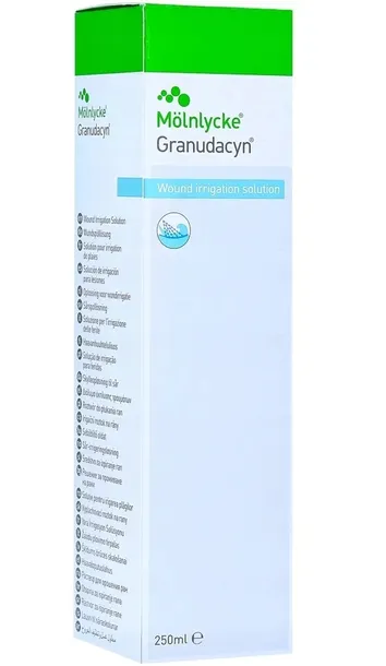 Mölnlycke - Granudacyn - roztwór do płukania ran 250 ml