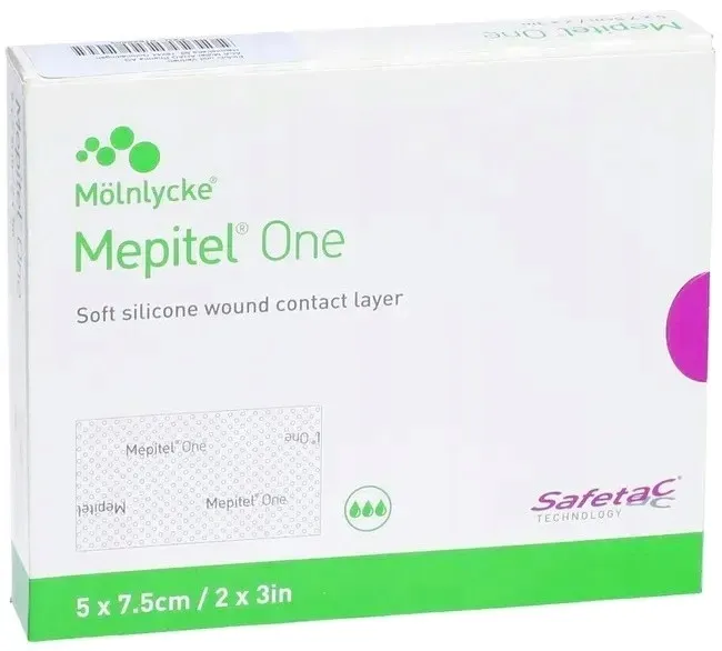 Mölnlycke - Mepitel One - 5 x 7,5 cm - 10szt.