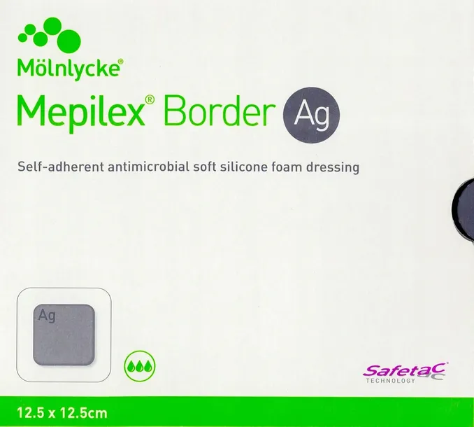 Mölnlycke - Mepilex Border Ag - 12,5 x 12,5cm - 5szt.