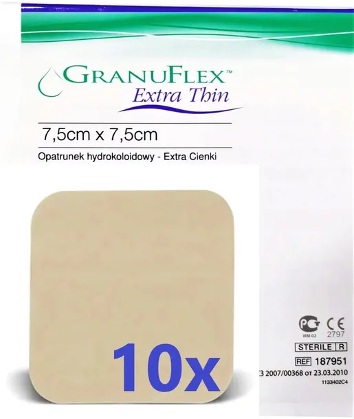 ConvaTec - GranuFlex Extra Thin 7,5cm x7,5cm 5szt.