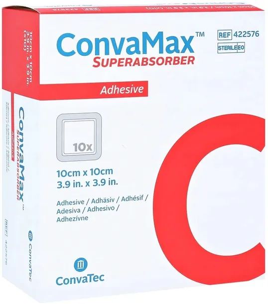 ConvaTec - ConvaMax 10 x 10 cm 10szt. przylepny