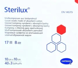 hartmann-sterilux-10x10cm-40x3szt-jalowe-17-n-8-w