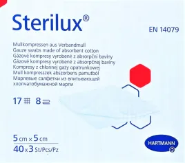 hartmann-sterilux-5cm-x-5cm-120szt-jalowe-17n-8w