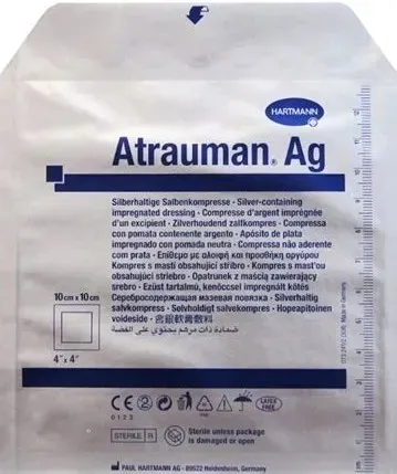 Atrauman Ag 10 x 10 cm opatrunek Hartmann 1szt.