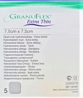 ConvaTec - GranuFlex Extra Thin 7,5cm x7,5cm 10szt