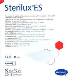 hartmann-sterilux-es-10x10cm-50szt-jalowe-17n-8w