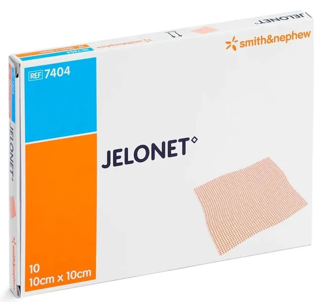 JELONET opatrunek parafinowy Smith & Nephew 10 cm x 10 cm 10 sztuk