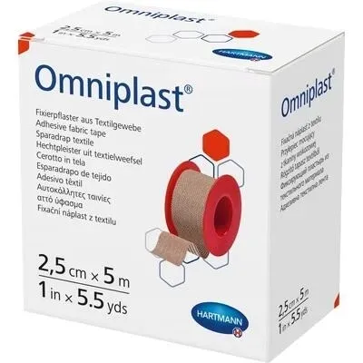 HARTMANN - Omniplast 2,5cm x 5m plaster z tkaniny