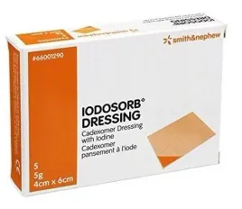 smith-nephew-iodosorb-opatrunek-4x6cm-5g-5szt