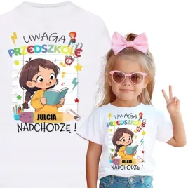 przedszkolak-koszulka-dziecieca-z-imieniem-biala-bawelniana-prezent-122-cm