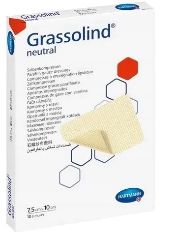 Hartmann - Grassolind - 7,5 cm x 10 cm, 10szt.