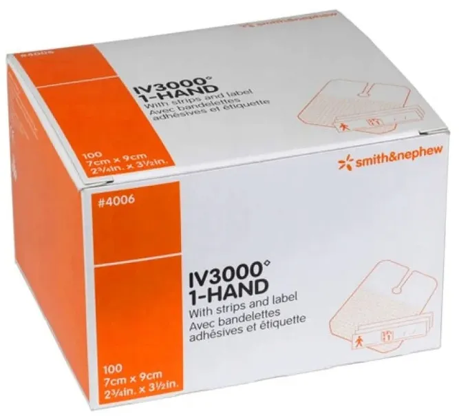 Smith Nephew - IV3000 - 7 cm x 9 cm - 100szt.