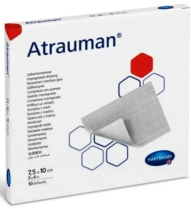 HARTMANN - Atrauman - 7,5 x 10 cm - 10 szt.