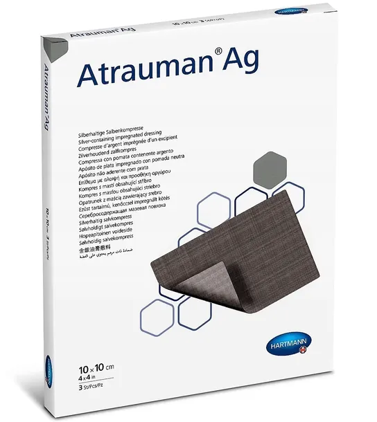 Atrauman Ag 10 x 10 cm opatrunek Hartmann 1szt.