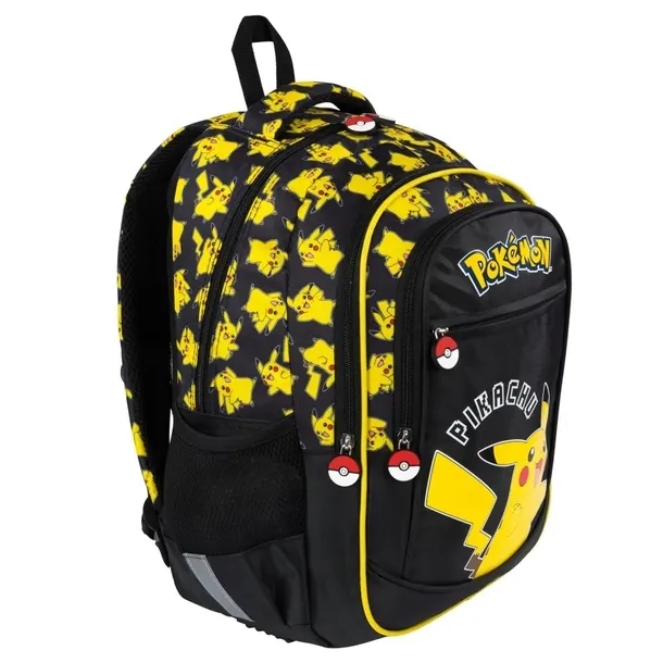 PLECAK TRZYKOMOROWY POKEMON PIKACHU 22l ST.MAJEWSKI