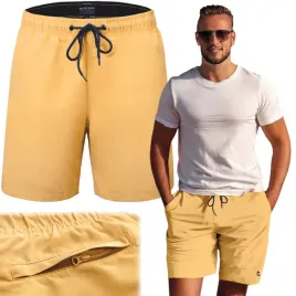 kapielowki-meskie-szorty-plazowe-regata-kieszen-na-zamek-zolte-pako-jeans