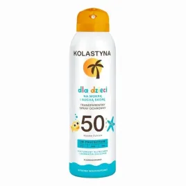 kolastyna-spray-ochronny-dla-dzieci-na-sucha-i-mokra-skore-spf-50-150ml