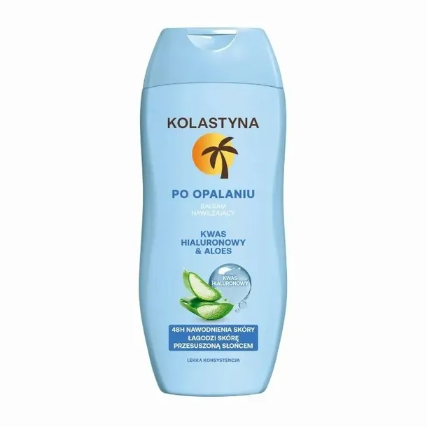 BALSAM PO OPALANIU LEKKI NAWILŻAJĄCY KOLASTYNA KWAS HIALURONOWY ALOES 200ML