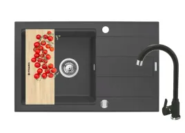 zlew-sparta-plus-lux-78x48-1b-1d-karbon-bateria-lungo