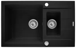 pyramis-zlew-sparta-plus-78x48-11b-1d-bateria-lungo-czarny